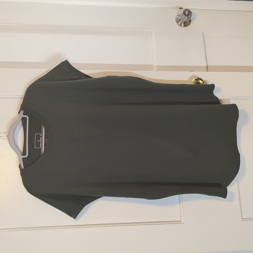 Youngla Green Sleeveless T Shirt XL